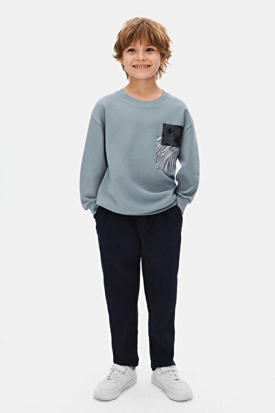 NK Boy's Depthsof Sweatshirt 8-14 Years Blue