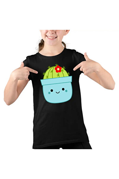 OEM Tricou Copii Fete Squishmallows Cactus Ghiveci