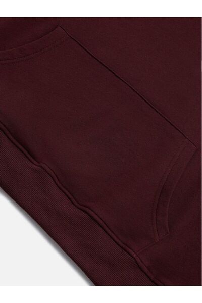 Mad&Calf Φούτερ Unisex Kawasaki H2R με στάμπα με κουκούλα Fleece Oversize