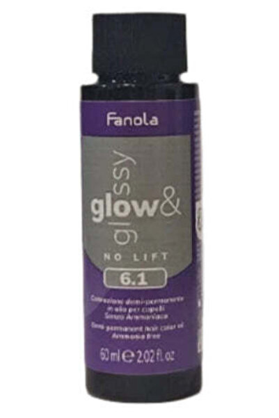 Fanola Toner de Par 6.1 Demi-permanent – No Yellow Glow&Glossy Blond Cenusiu Inchis 60ml –
