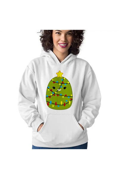 OEM Women's Sweatshirt Squishmallows Christmas Tree December