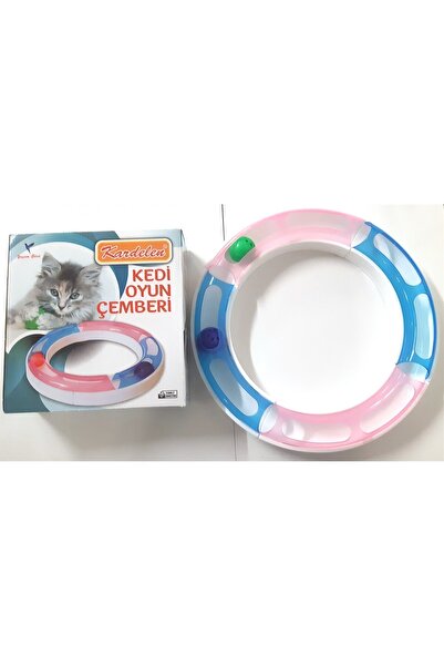 Pet Pretty Cat Play Circle with Ball Toy