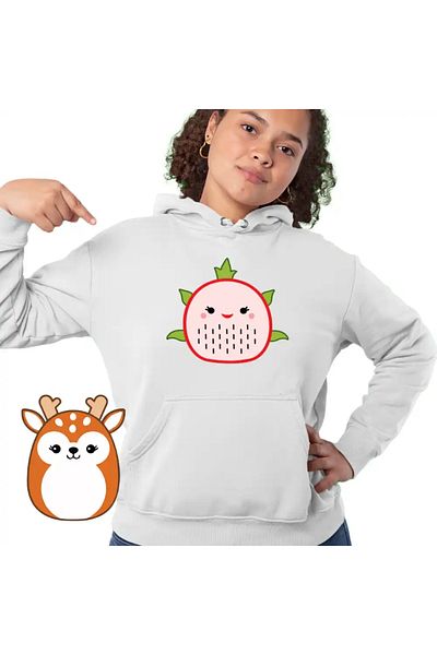 OEM Women's Hoodie Squishmallows Strawberry Squis Squad