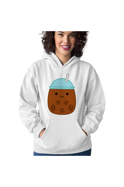 OEM Women's Hoodie Squish mallows Coffee