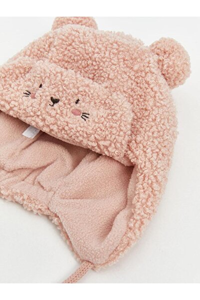 LC Waikiki Baby Girl Snow Hat with Pompom Detail (W5)