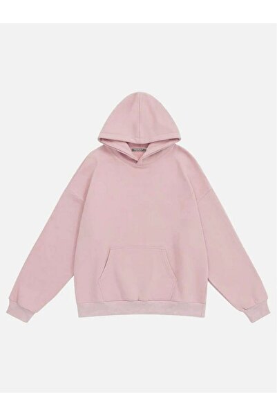 Mad&Calf Φούτερ Unisex Kawasaki H2R με στάμπα με κουκούλα Fleece Oversize