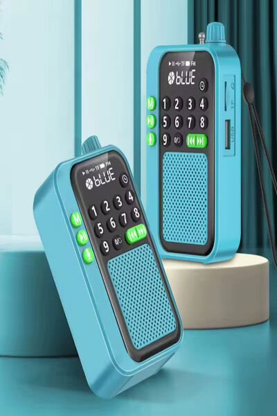 ULTRATEKNO C9 Bluetooth Şarjlı Radyo USB & TF Kart Okuyucu Deprem Çantasına Uygun FM Radyo