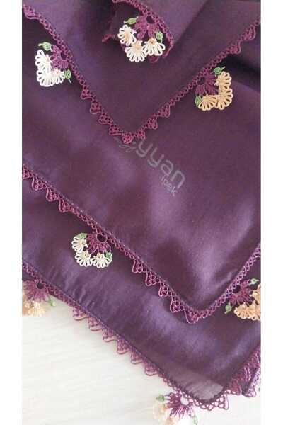 Papatyam Handcrafted Needlework Writing/Needlework Embroidery/Yemeni Needlework/Handcrafted Dowry Cheesecloth/100X100/Reyyan