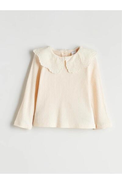 LC Waikiki Baby Collar Girl's T-Shirt (W5)