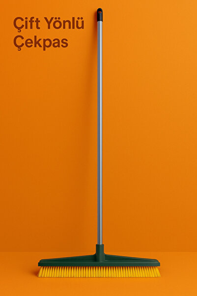 Metler 2 Yönlü Çekpas Süngerli ve Fırçalı Saplı Yer Temizlik Ürünü Dayanıklı ...
