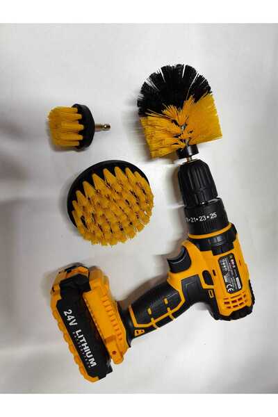 Lenox TEMİZLİK FIRÇA SETİ 3 PARÇA MATKAPA TAKILABİLEN