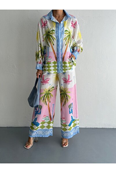 UNBOX Wild palm Set – Pink