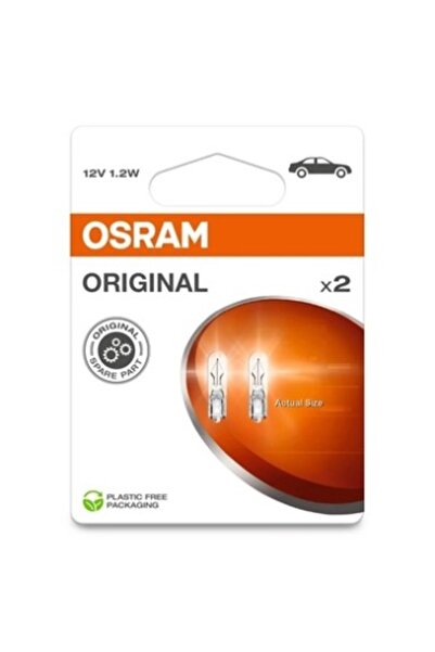 Osram Set de 2 becuri W1.2W, 12V, 1.2W,