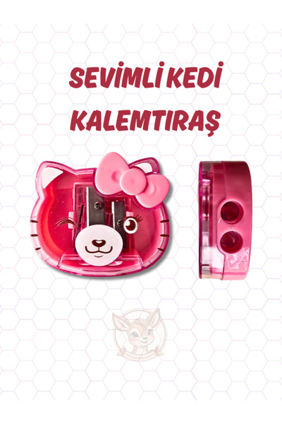 Mikro Cute Cat Pencil Sharpener (1 Piece)