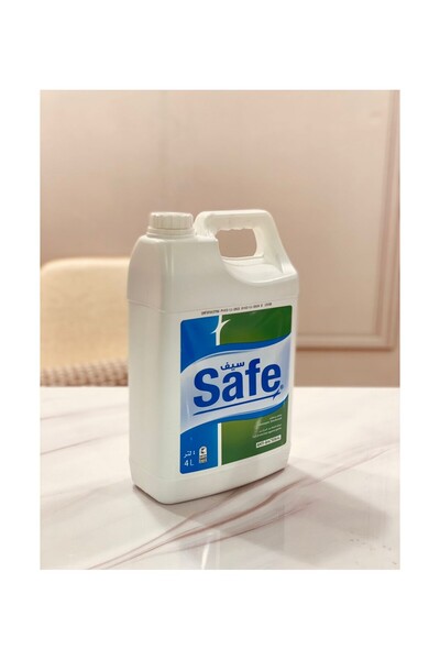 safe Saif Disinfectant and Sterilizer Liquid Floor Cleaner 4L - Cleaning, Sterilizing, Fighting Germs, Powerful Disinfectant for Kitchens and Bathrooms