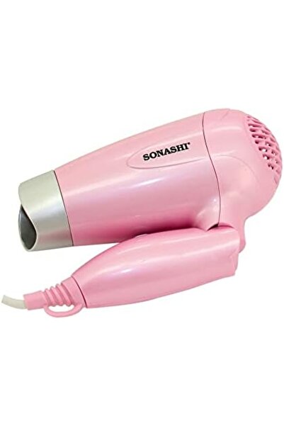 sonashi Travel Hair Dryer 1200 Watts, Pink SHD-5001
