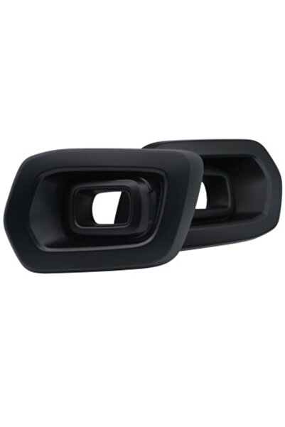 Xenon Bright Set de 2 ornamentele proiectoarelor de ceață negre mate Ford Ran...