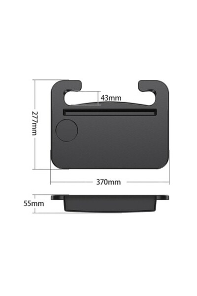 CARPLUS CLEANİNG Multifunctional steering wheel tray for laptop, table, food, cup holder, organizer, Car+