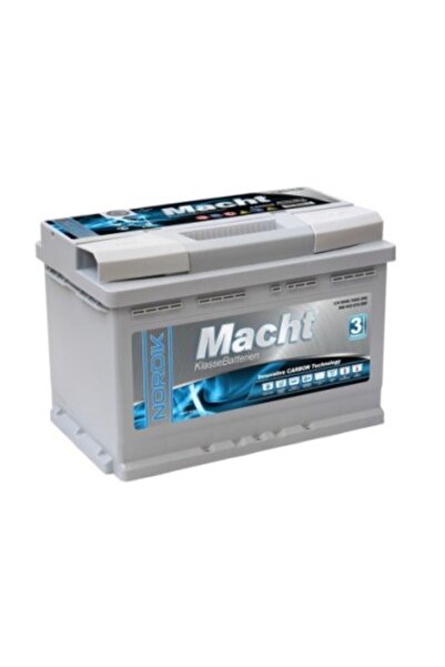 Macht Μπαταρία αυτοκινήτου, NORDIK 12V 80Ah, 760 A, 278x175x190mm