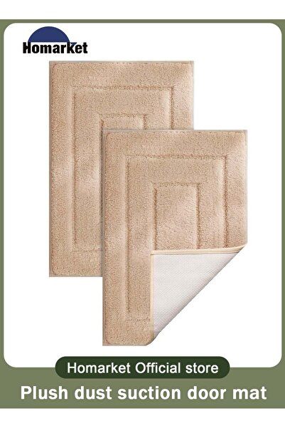 Generic 2-Piece Bathroom Rug Mat, Extra Soft Absorbent Premium Bath Rugs, Non...