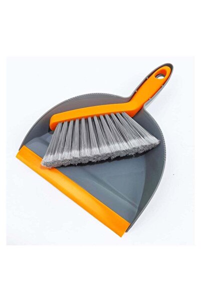 Generic Dustpan and Soft Brush Set Desktop Mini Broom Brush Cleaning Small Dustpan Light Partial Cleaning S