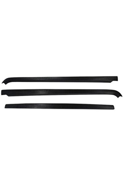 Xenon Bright Set of 3 Matt black bumper edge protectors Ford Ranger T9 2022-present