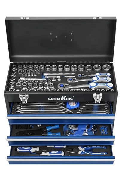 Hırdavat Goog Kıng 408 Piece Professional Tool Set - Ready for Every Job, Complete Solution