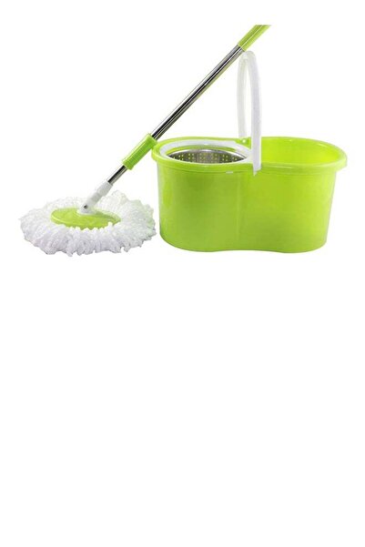 Generic Easy Clean Mop With Bucket Green