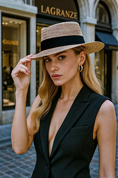 LAGRANZE Women's Premium Soft Straw Hat