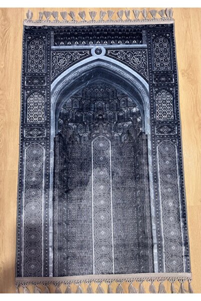 PrayerRug Yumuşak Seccade Yıkanabilir Çeyizlik Hediyelik Namazlık Katlanabili...