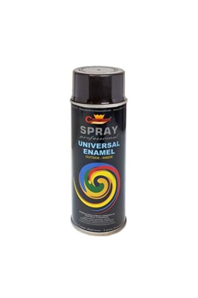 Champion Color Vopsea spray neagră lucioasă (ral 9017), Champion Color, 400ml...