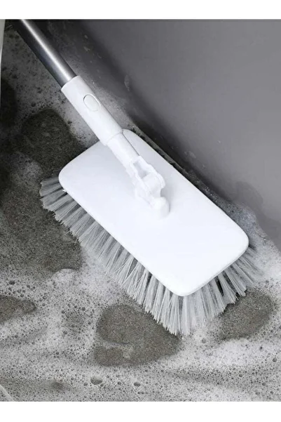 Generic Alissa Heavy-Duty Long-Handle Scrub Brush â€“ Deep Clean Hard Bristles for Bathroom Corners, Kitche