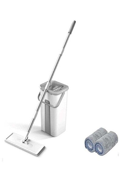 Generic HOMESTAR Microfiber Flat Mop And Bucket System With Pad