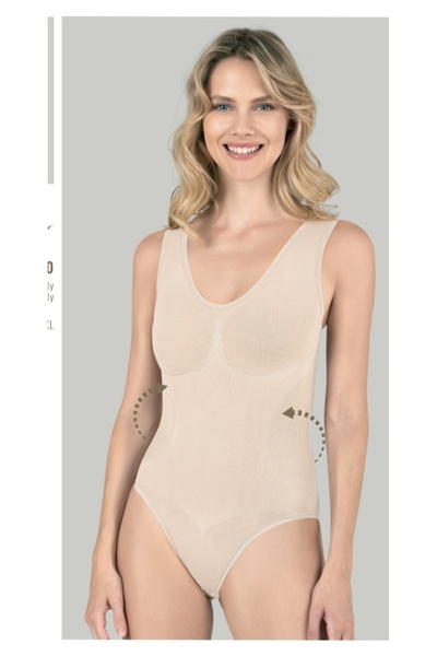 NightLove Thick Straps Corset Bodysuit