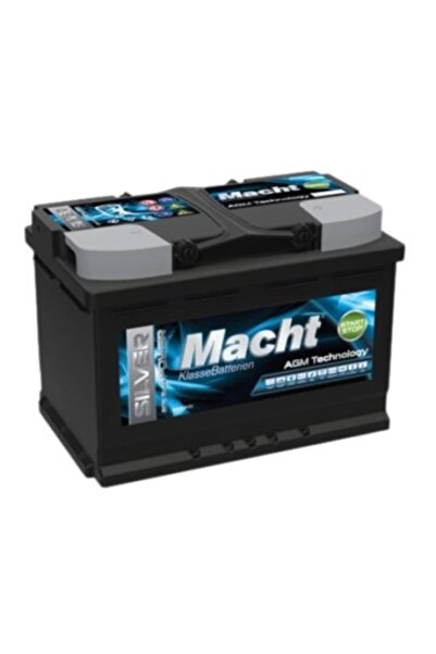 Macht Μπαταρία αυτοκινήτου, SILVER AGM 60 Ah, 640 A, Start-Stop, 242X175X190mm