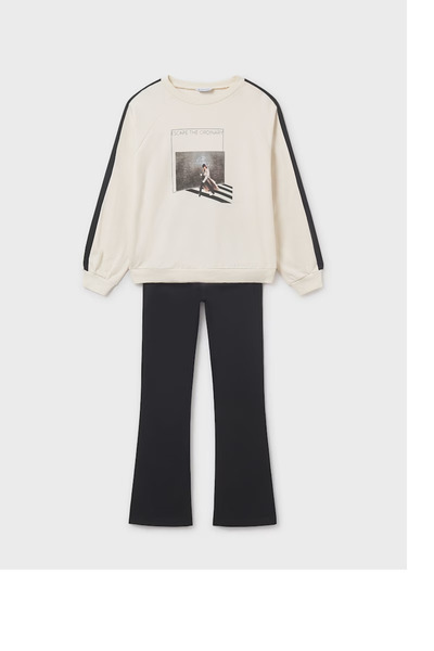 MAYORAL Girl's Tights Set 10-14 Years Black