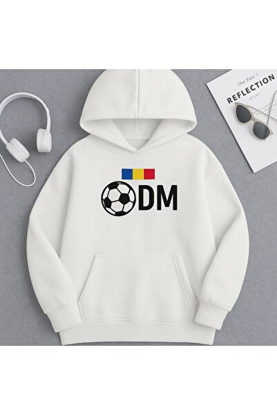 classy moda Hanorac de fotbal DM – Hanorac de fotbal cu steagul României |   ...