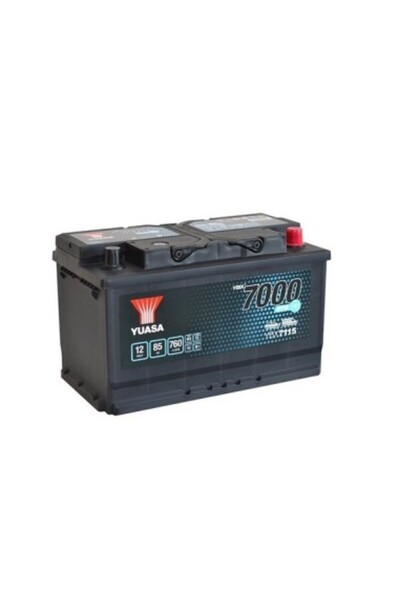 Yuasa Car battery 7000 EFB 85Ah 760A with Start-Stop, 317x175x190mm