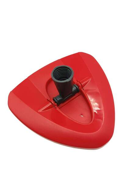 Generic Replacement Spin Mop Head with Rotating Triangle Refill Disc - Easy Wringing Plastic Base Shell in