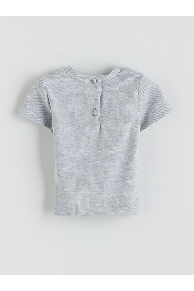 LC Waikiki Sparkling Choices from Shining Store | Crew Neck Short Sleeve Baby Girl Blouse and Leggings 2-Piece