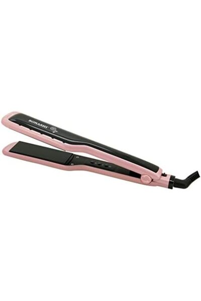 sonashi Wet and Dry Hair Straightener with Ceramic Coated Plates, Adjustable Temperature Settings Fo