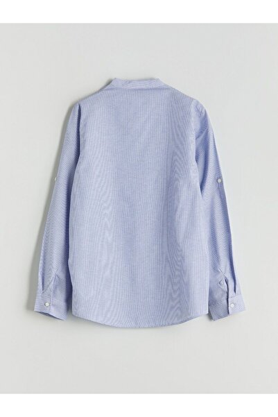 LC Waikiki Cămașă pentru băiat cu guler în dungi