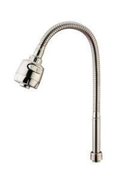 Ufak Tefek Şeyler رأس خلاط صنبور مرن قابل للانحناء من الكروم كوبر