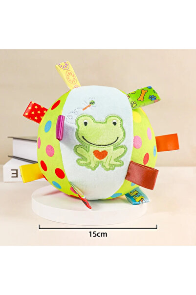 Sozzy Sensory and rattle ball for babies, frog