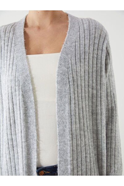 LC Waikiki Shawl Collar Oversize Women's Knitwear Cardigan