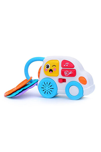 Picodino Mașinuță muzicală interactivă cu chei pentru bebeluși, model melodic...