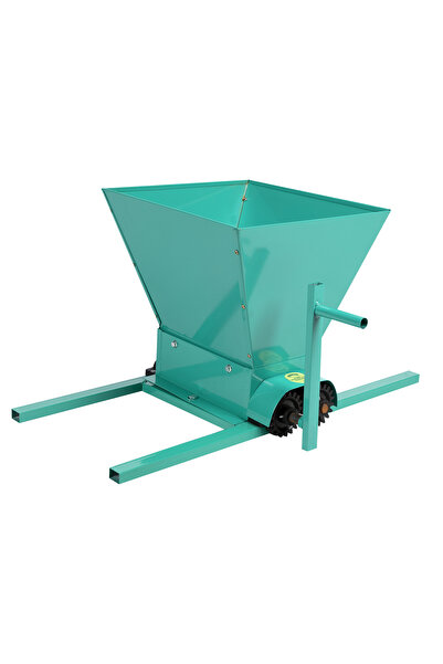 Golden Fish Zdrobitor struguri cu cadru verde Micul Fermier, 20 litri, 180 kg/h