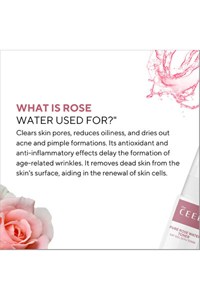 The Ceel The Ceel Pore ​​Tightening Pure Rose Water Tonic Purifying Effect