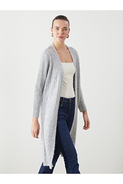 LC Waikiki Shawl Collar Oversize Women's Knitwear Cardigan
