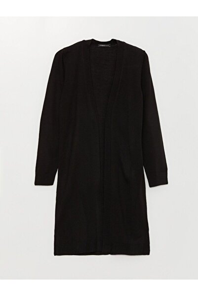 LC Waikiki Şal Yaka Düz Uzun Kollu Kadın Triko Hırka